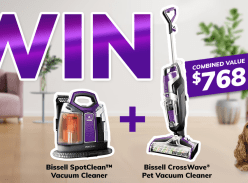 Win a Bissell Vacuum Cleaner Pack