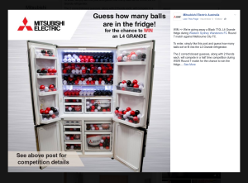 Win a black 710L L4 Grande Fridge!