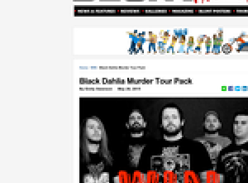 Win a Black Dahlia Murder Tour Pack