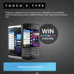 Win a Blackberry Z10 or Q10 every day!