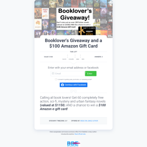 Win a Book Pack and a Amazon Gift Card