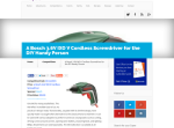 Win a Bosch 3.6V IXO V Cordless Screwdriver