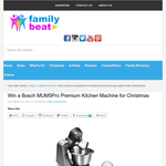 Win a Bosch MUM5Pro Premium Kitchen Machine
