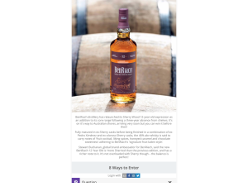 Win a bottle of Benriach 12 Year Old - Sherry Wood