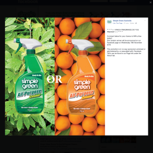 Win a bottle of 'Simple Green'! - Simple Green Australia