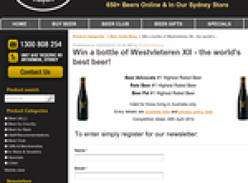 Win a bottle of the World's Best Beer