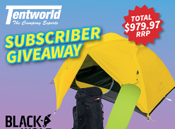 Win a Boudii 60L Backpack, Grasshopper 2 UL Hiking Tent