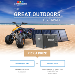 Win a Braaap Kids ATV110 Quad or a Primus Mammoth 37L Fridge & 120W Portable Solar Panel