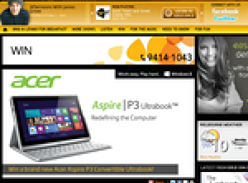 Win a brand new Acer Aspire P3 Ultrabook!