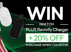 Win a Brand New Apple Watch + Revivify Charger