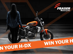 Win a Brand New Harley Davidson H-D X350