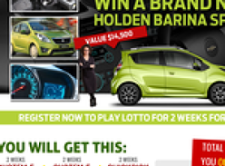 Win a Brand New Holden Barina Spark