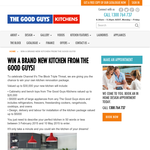 Win a brand new kitchen from 'The Good Guys'!