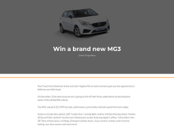 Win a brand new MG3