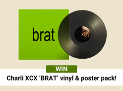 Win a  'Brat' Poster + Vinyl Pack