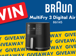 Win a Braun Multifry 3 Digital Air Fryer