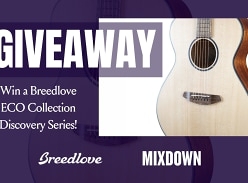 Win a Breedlove ECO-Collection Guitar