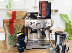 Win a Breville Barista Express Coffee Machine and a Years Supply of Peaberrys Coffee