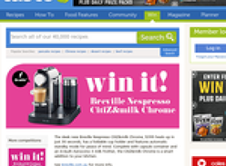 Win a Breville Nespresso CitiZ&Milk Chrome!