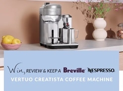 Win a Breville Nespresso Vertuo Creatista Coffee Machine