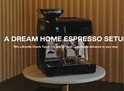 Win a Breville Oracle Touch and 1 Year's Supply of Coffee