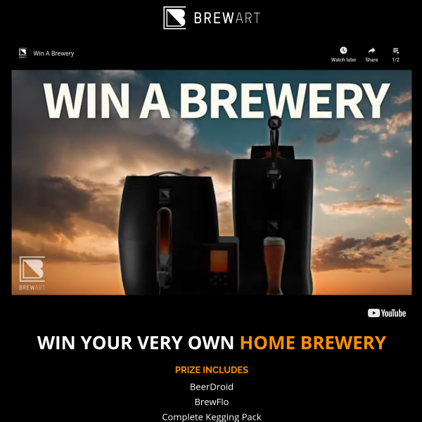 Win a BrewArt System