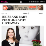 Win a Brisbane Baby Photography Session