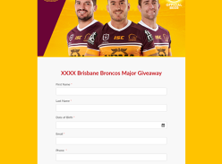 Win a Brisbane Broncos prize pack & tickets