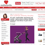 Win a Britax Affinity stroller!