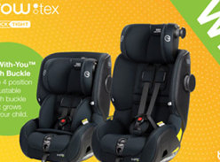 Win a Britax Safe-N-Sound B-Grow ClickTight Tex Harnesssed Car Seat