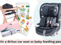 Win a Britax Safe-n-Sound Maxi Guard Pro Car Seat or Baby Feeding Pack