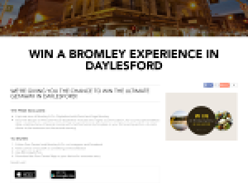 Win a Bromley Experience in Daylesford