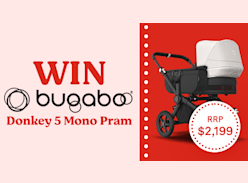 Win a Bugaboo Donkey 5 Mono Pram