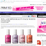 Win a bumper beauty pack worth over $500!