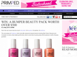 Win a bumper beauty pack worth over $500!