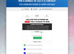 Win a Bundle of Sci-Fi & Fantasy books plus an E-Reader