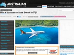 Win a business class break to Fiji!
