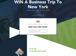 Win a business trip to New York, including 'World Business Forum' VIP tickets!