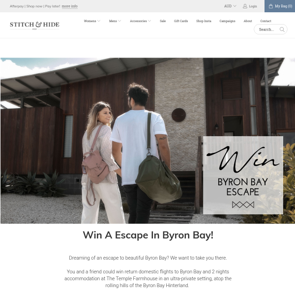 Win a Byron Bay Escape for 2