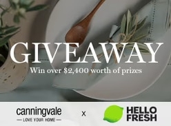 Win a Canningvale x HelloFresh Prize Pack