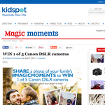 Win a Canon DSLR camera