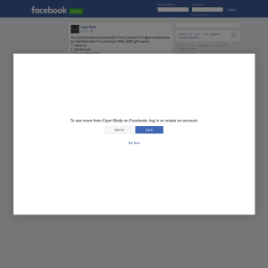 Win a 'Capri Body' $200 gift voucher! - Capri Body