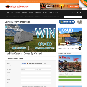 Win a Caravan Cover By Camec