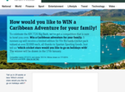 Win a Caribbean adventure for your family!