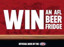 Win a Carlton Draught AFL Team Bar Fridge
