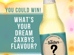 Win a Carton of Your Favourite Saxbys Flavour