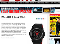 Win a Casio G-Shock watch!