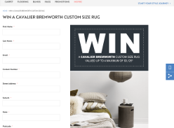 Win a Cavalier Bremworth custom size rug