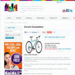 Win a Cell Cadet Kids Road Bike valued at $700