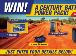 Win a Century Batteries Power Pack
